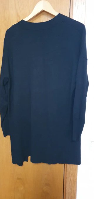 Chaquetilla negra abierta