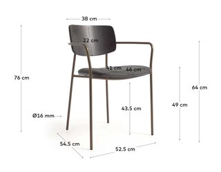 Set 2 Sedie Kave Home Maureen