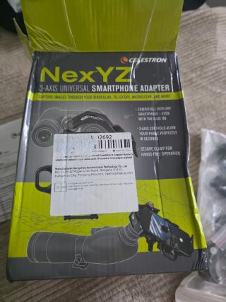 Soporte Móvil Pinza Negro