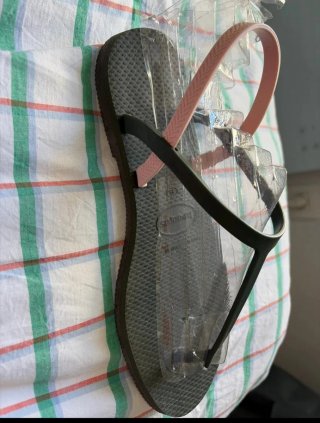 Havaianas verde y rosa