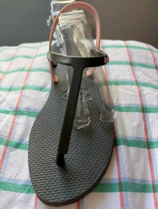 Havaianas verde y rosa