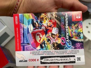 Nintendo Switch con Mario Kart