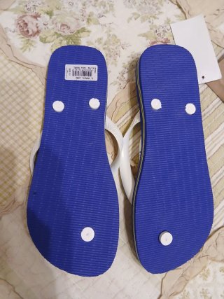 Infradito Havaianas Uomo Blu e Bianche Taglia41/42