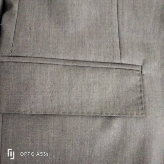 Traje ceremonia Corneliani gris verdoso.
