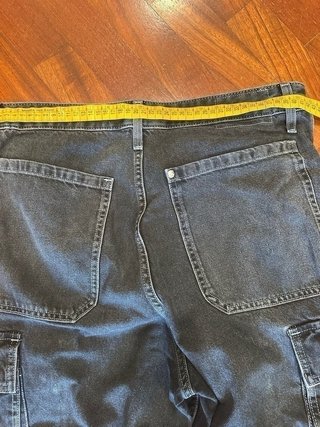 Pantaloni Cargo H&M Grigio Taglia 30/32
