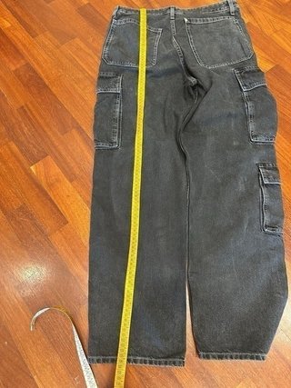 Pantaloni Cargo H&M Grigio Taglia 30/32