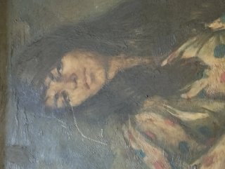 Cuadro Gitana Francisco Ribera Vintage