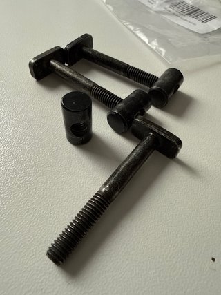 Perno para portabicicletas thule originales