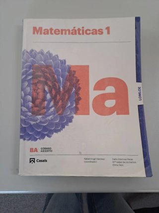 Matemáticas 1 BA : Código Abierto
