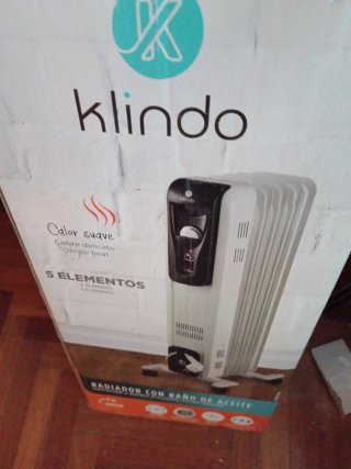 Calentador de aceite Klindo 1000W