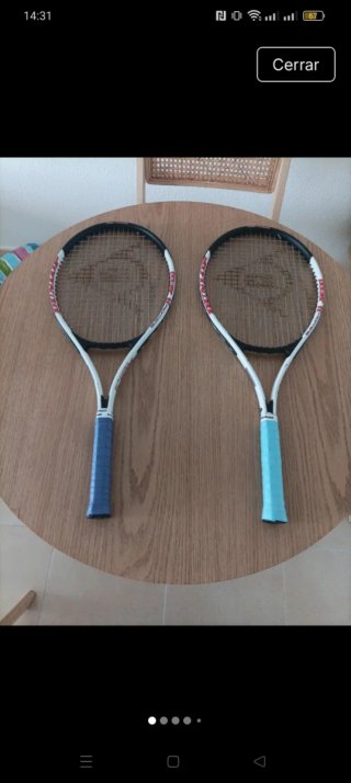 Raqueta Frontenis Dunlop Frontenis Seminueva