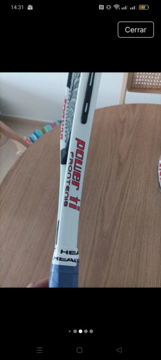 Raqueta Frontenis Dunlop Frontenis Seminueva