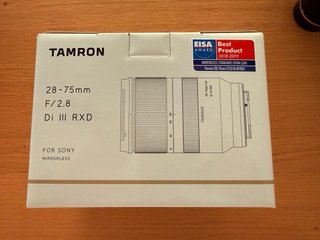 Tamron 28-75mm f/2.8 Di III RXD E-mount Sony