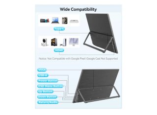 Monitor Portátil 8000Mah MagicRaven 15.6°