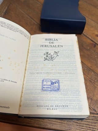 Biblia de Jerusalén