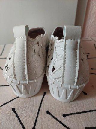 Zapatos blancos mujer