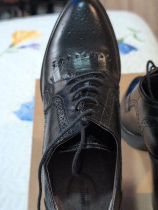 Botines de tacón negros, puestos 1 vez