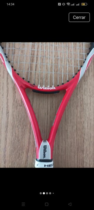 Raqueta Wilson K Factor Tenis