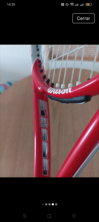 Raqueta Wilson K Factor Tenis