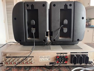 Amplificador Sony TA-AX22 + Altavoces 1982