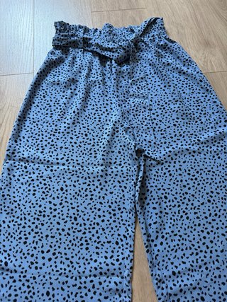 Pantalón de verano ancho y fresco con estampado