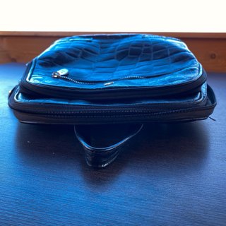 Bolso Ashwood Cuero Negro Ciervo Detalle
