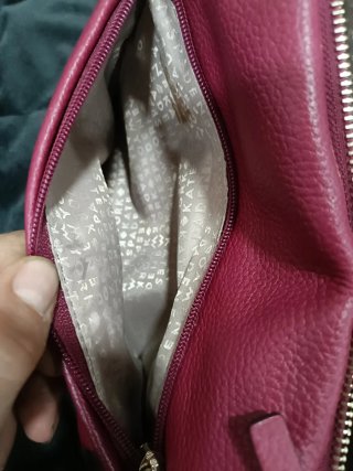 Bolso Piel Magenta Kate Spade Bandolera