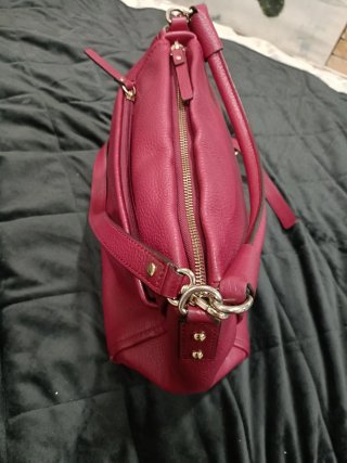 Bolso Piel Magenta Kate Spade Bandolera