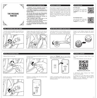 Tapones TPMS para Moto