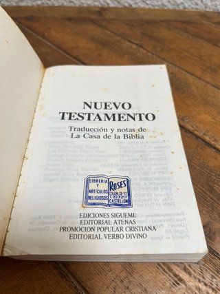 Biblia Nuevo Testamento