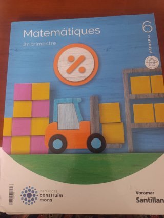 Matematiques 6 primaria .2 trim. En Valenciano.