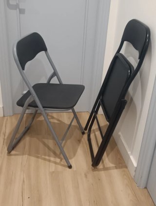 Set di 2 Sedie Pieghevoli