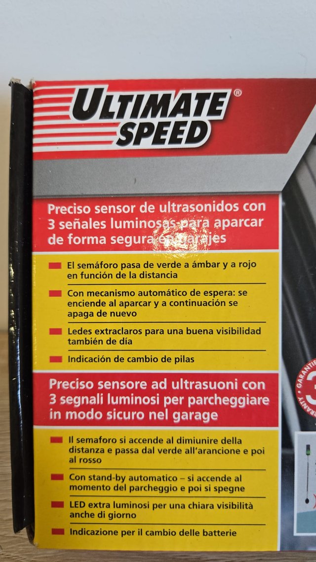 Sensor Aparcamiento Garaje Semáforo A ESTRENAR ¡¡