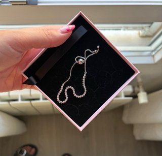 Pulsera Brillante Pandora ajustable con circonitas