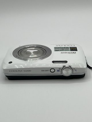 Nikon Coolpix S4300 White Digital Camera