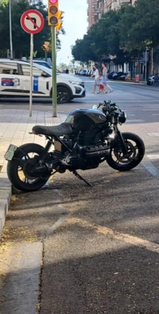BMW K100RS Caferacer brat style