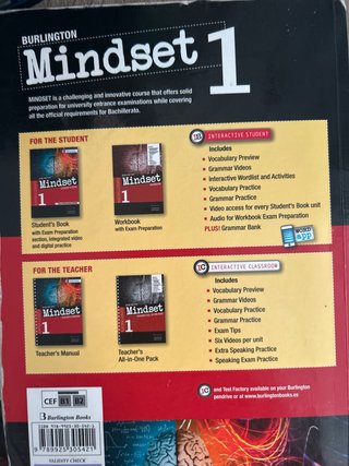 Mindset 1 Bachillerato. Students's book