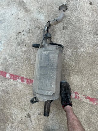 Silenciador trasero MB6