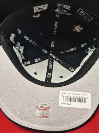 Gorra New Era 59FIFTY Negra Talla 7.1/4