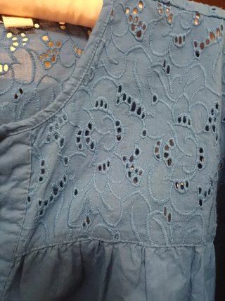 Blusa con Sangallo Taglia Curvy