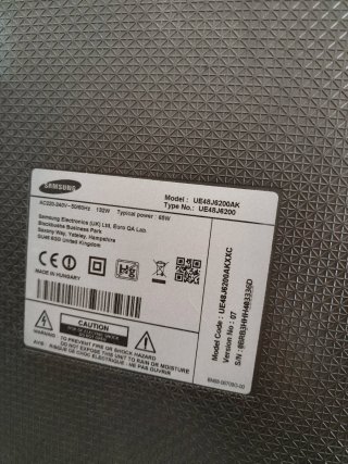 TV Samsung 48 Negro