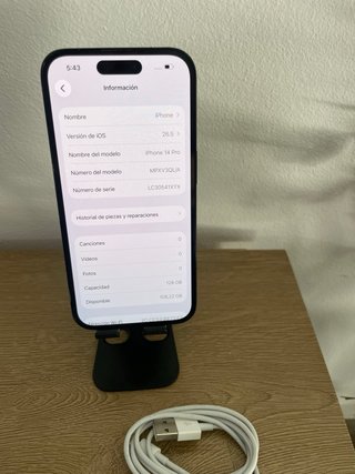 iPhone 14 Pro 128GB Plata
