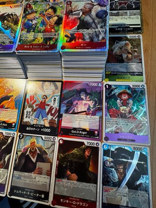 Lotto carte One Piece
