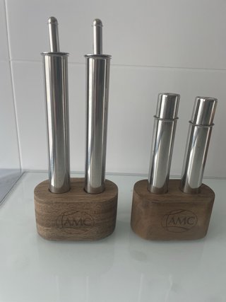 Conjunto AMC Acero Inoxidable