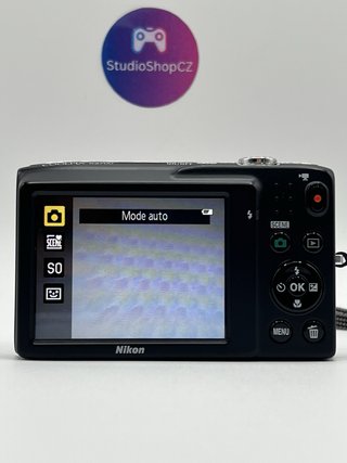 NIKON COOLPIX S2700 Black 16 Megapixel 6x Zoom