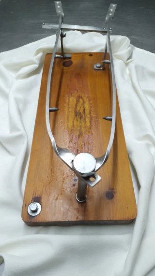 Jamonero profesional madera y metal