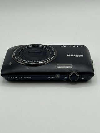 Nikon Coolpix S3500 Compact Digital Camera, Black