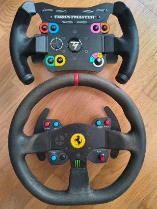 Thrustmaster TS-PC Racer impecable + 2 volantes