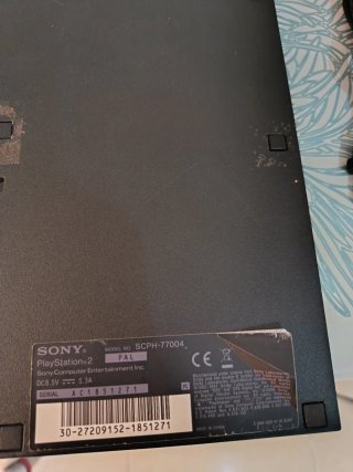 Consola PlayStation 2 Negra + Juegos