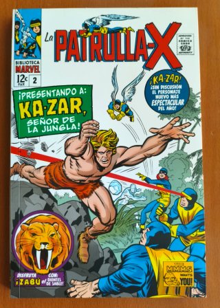 Biblioteca Marvel. La Patrulla-x 01-02